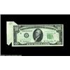 Image 1 : Fr. 2011-H $10 1950A Federal Reserve Note, Choice Crisp Uncirculated. Large foldover at upper left a