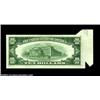 Image 2 : Fr. 2011-H $10 1950A Federal Reserve Note, Choice Crisp Uncirculated. Large foldover at upper left a