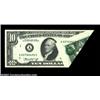 Image 1 : Fr. 2022-A $10 1974 Federal Reserve Note. Gem Crisp Uncirculated. A very dramatic foldover error. Im