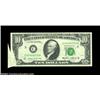 Image 1 : Fr. 2027-C $10 1985 Federal Reserve Note, Choice Crisp Uncirculated. Butterfly fold at lower left. I