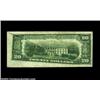 Image 2 : Fr. 2059-D $20 1950 Federal Reserve Note, Extremely Fine. A great foldover error on the third printi