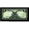 Image 1 : Fr. 233 $1 1899 Silver Certificate, Very Fine. Missing the third printing. The note has clearly been