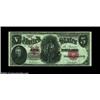 Image 1 : Fr. 87 $5 1907 Inverted Reverse Legal Tender, Very Fine. Extremely scarce inverted reverse, one of o