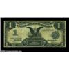 Image 1 : Fr. 226 $1 1899 Inverted Reverse Silver Certificate, Very Good. A heavily circulated Black Eagle inv