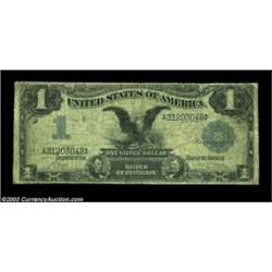 Fr. 226a $1 1899 Inverted Reverse Silver Certificate, Good-Very Good. Limp from excessive circulatio