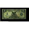 Image 1 : Fr. 228 $1 1899 Inverted Reverse Silver Certificate, Very Good. Not only is the reverse inverted, bu