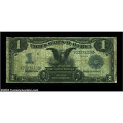 Fr. 229 $1 1899 Inverted Reverse Silver Certificate, Very Good. The only recorded Fr. 229 with this.