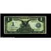 Image 1 : Fr. 232 $1 1899 Inverted Reverse Silver Certificate, Fine-Very Fine. An elusive inverted reverse fro