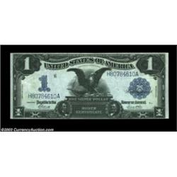 Fr. 235 $1 1899 Inverted Reverse Silver Certificate, Extremely Fine. Very choice for the assigned gr