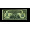 Image 1 : Fr. 249 $2 1899 Inverted Reverse Silver Certificate, Very Good-Fine. A very difficult inverted rever