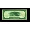 Image 2 : Fr. 720 $1 1918 Inverted Reverse Federal Reserve Bank Note, Fine. To the best of our knowledge, the.