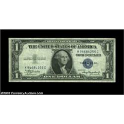Fr. 1608 $1 1935A Inverted Reverse Silver Certificate, Extremely Fine. A few light folds have been p