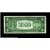 Image 2 : Fr. 1608 $1 1935A Inverted Reverse Silver Certificate, Extremely Fine. A few light folds have been p