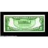 Image 2 : Fr. 1951-A $5 1928A Inverted Reverse Federal Reserve Note, Extremely Fine-About Uncirculated. A high