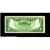 Image 2 : Fr. 1955-K $5 1934 Inverted Reverse Light Green Seal Federal Reserve Note, Very Fine-Extremely Fine.