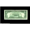 Image 2 : Fr. 1974-C $5 1977 Federal Reserve Notes, Gem Crisp Uncirculated. Three consecutive notes, the middl