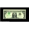 Image 1 : Fr. 1913-G $1 1985 Federal Reserve Note. Gem Crisp Uncirculated. A lovely inverted third printing, a