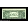 Image 2 : Fr. 1921-F $1 1995 Federal Reserve Note. Gem Crisp Uncirculated. Inverted third printing and the ass
