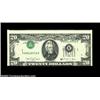Image 1 : Fr. 2076-A $20 1988A Federal Reserve Note, Extremely Fine-About Uncirculated. Inverted third printin