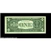 Image 2 : Fr. 1914-? $1 1988 Federal Reserve Note, Gem Crisp Uncirculated. Missing the entire third printing..