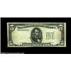 Image 1 : Fr. ? $5 19__ Federal Reserve Note, Very Fine. Missing the entire third printing, a scarce error on.