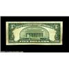 Image 2 : Fr. ? $5 19__ Federal Reserve Note, Very Fine. Missing the entire third printing, a scarce error on.