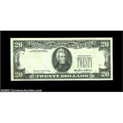Fr. 2075-A $20 1985 Federal Reserve Note, Choice Crisp Uncirculated. The third printing is absent sa