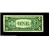 Image 2 : Fr. 1614 $1 1935E Silver Certificate, Very Fine-Extremely Fine. An obstruction in the third printing