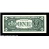 Image 2 : Fr. 1907-B $1 1969D Federal Reserve Note, Gem Crisp Uncirculated. The district seal is scarcely visi