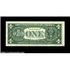 Image 2 : Fr. 1908-B $1 1974 Federal Reserve Note, Gem Crisp Uncirculated. Missing nearly all of the district.