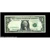 Image 1 : Fr. 1908-K $1 1974 Federal Reserve Notes, Gem Crisp Uncirculated. Three consecutive pieces, each mis