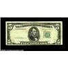 Image 1 : Fr. ? $5 19__ Federal Reserve Note, Fine-Very Fine. The black portion of the third printing, which i