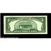 Image 2 : Fr. 1962-G $5 1950A Federal Reserve Note, Extremely Fine. A neat double error with the third printin