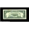 Image 2 : Fr. 1977-K $5 1981A Federal Reserve Note, Very Fine. The third printing is missing from the entire r