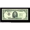 Image 1 : Fr. 1984-E $5 1995 Federal Reserve Note. Gem Crisp Uncirculated. The green ink of the third printing