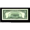 Image 2 : Fr. 1984-E $5 1995 Federal Reserve Note. Gem Crisp Uncirculated. The green ink of the third printing