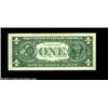 Image 2 : Fr. 1909-B $1 1977 Federal Reserve Note, Gem Crisp Uncirculated. A broad margined Gem with the third