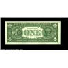 Image 2 : Fr. 898 $1 1985 Federal Reserve Note, Gem Crisp Uncirculated. Three consecutive notes, each with the