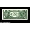Image 2 : Fr. 1914-F $1 1988 Silver Certificates, Choice Crisp Uncirculated. A consecutive pair with the third
