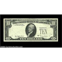 Fr. 2024-C $10 1977A Federal Reserve Note, Extremely Fine. Third printing on reverse. Important noti
