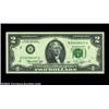 Image 1 : Fr. 1935-B $2 1976 Federal Reserve Note, Gem Crisp Uncirculated. Mismatched (by one digit) serial nu