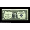 Image 1 : Fr. 1613 $1 1935D Silver Certificate, Extremely Fine-About Uncirculated. The reverse is skewed well.