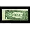 Image 2 : Fr. 1613 $1 1935D Silver Certificate, Extremely Fine-About Uncirculated. The reverse is skewed well.