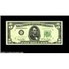 Image 1 : Fr. 1961-G $5 1950 Federal Reserve Note. Gem Crisp Uncirculated. The reverse on this early Fed is sk