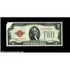 Image 1 : Fr. 1501 $2 1928 Legal Tender, Choice Crisp Uncirculated. A most unusual early Small Size error, wit
