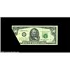 Image 1 : Fr. 2119-G $50 1977 Federal Reserve Note, Choice Crisp Uncirculated. Unusually printed multiple fold