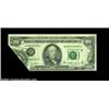 Image 1 : Fr. 2168-B $100 1977 Federal Reserve Note, Very Fine. Desirable $100 foldover error, with most of th