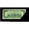 Image 2 : Fr. 2168-B $100 1977 Federal Reserve Note, Very Fine. Desirable $100 foldover error, with most of th
