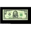 Image 1 : Fr. 2123-B $50 1988 Federal Reserve Note. Choice About Uncirculated. A large gutter fold virtually s