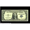 Image 1 : Fr. 1614 $1 1935E Silver Certificate. Gem Crisp Uncirculated.A tiny sliver of a front-to-back offset